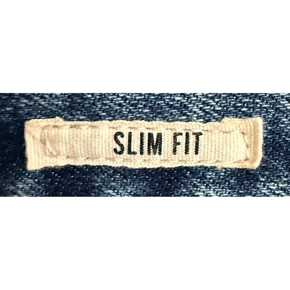 Todd Snyder Mens Slim Fit Stretch 5 Pocket Jeans Blue Wash Classic Hipster 34 32 - Picture 10 of 12